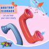 Игрушка для речевой терапии Whisper Phones для улучшения чтения и слуховой обратной связи - Телефон для прослушивания вашего голоса - Упаковка из 2 штук