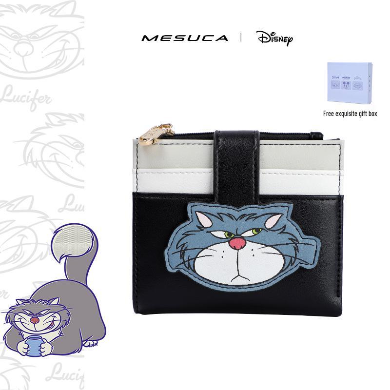 Диснеевский мультяшный большой вместимости держатель для студенческого билета и карт - Портативный, стильный и компактный кошелек.