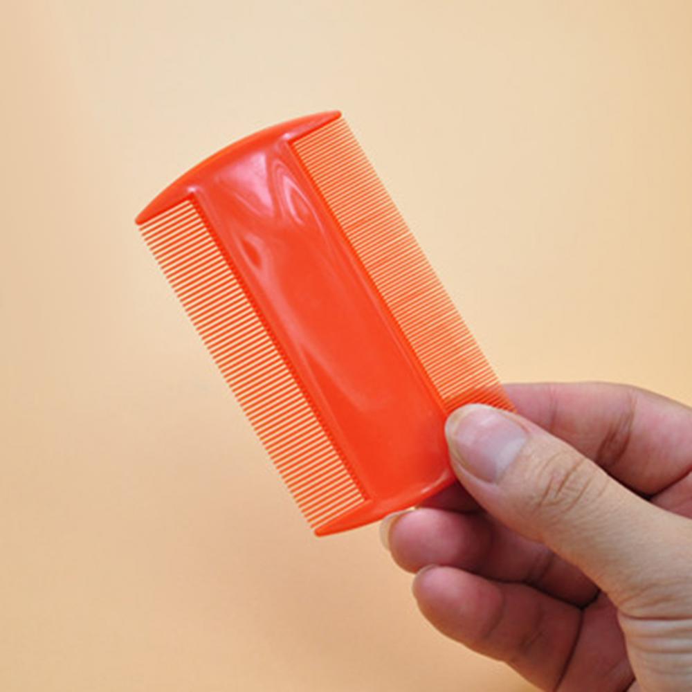 Pet Flea Comb Double Sided Nit Comb Dust Remover Fine Tooth Head Lice Hair Combs for Pet Flea Cat Hair Cleaning Supplie