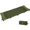 TIMBER RIDGE Camping Bed Folding Patented No Assembly Required Setup In Seconds Load Capacity 102kg Made of Steel Camping Cot No Squeak Compact Easy