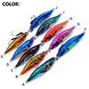 1PC 30/40G 3D Printed Iron Plate Lure Bait Bionic Fish Scale Coating Fluorescent Long-Range Metal Bait For Bass And Mandarin Fish