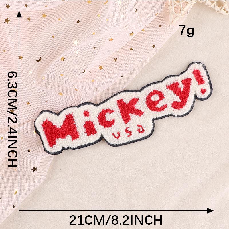 Вышитая этикетка с английскими буквами, нашивка на полотенце, вышитый значок, тканевая этикетка, аксессуары для одежды, сшитая своими руками, вышитая наклейка на ткань