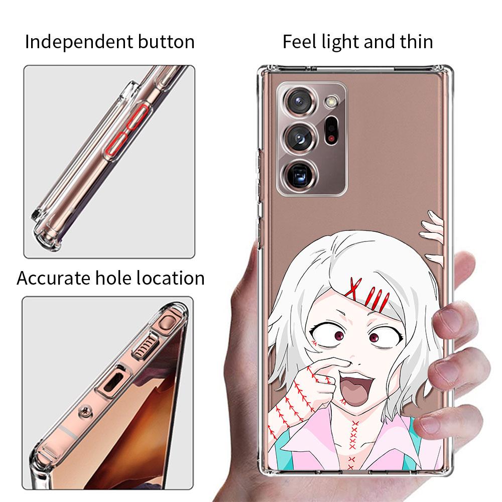 Прозрачный чехол с изображением аниме «Токийский гуль» для Samsung Galaxy Note 10 Lite 20 Ultra 9 8 S21 Plus S20 FE S10 S9 S8, силиконовый чехол для телефона
