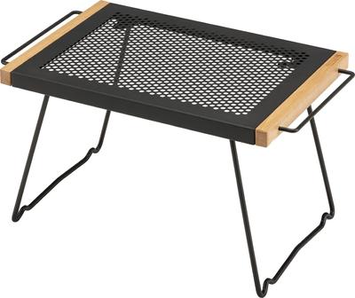 BUNDOK IR Table II Кемпинговый уличный стол складной из жаропрочной стали BD-166