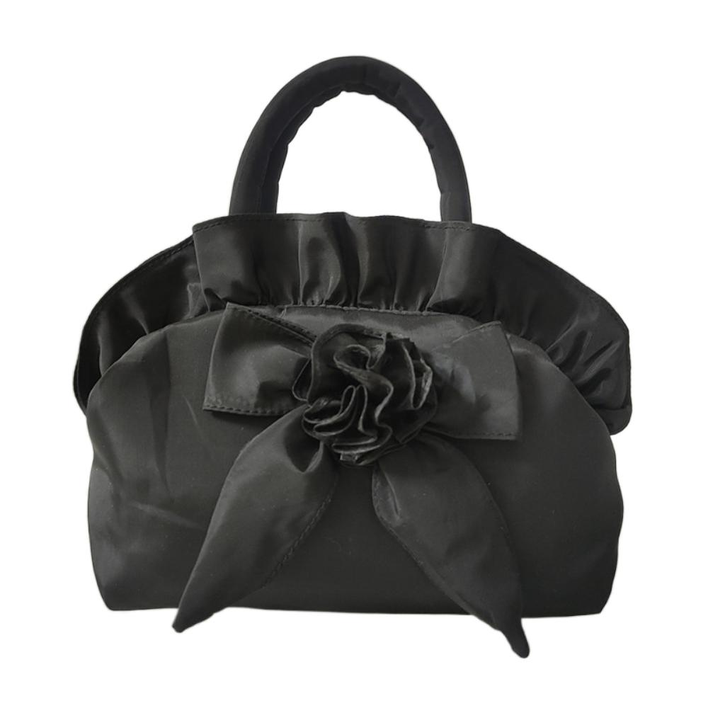 Сумка на молнии для женщин с бантом, мягкая готическая ручная сумочка, милая мини-сумка для мамы, женская