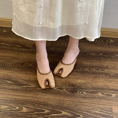 Модные туфли на высоком каблуке, женские тапочки, дизайнерские модные мюли, обувь для ходьбы, летние сандалии для платья 2025, женские повседневные туфли-лодочки, сексуальные женские туфли