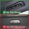 Для Mercedes Benz C Class W206 2024 2024 C200 C220 C260 C300 часть салона автомобиля ремонт рамка крышка отделка декоративная серебряная наклейка