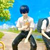 Hikaru 13.5cm/5.31in ga Shinda Natsu Anime Figure Indou Hikaru Action Figure Yoshiki Tsujinaka Figurine PVC Collection Model Toy