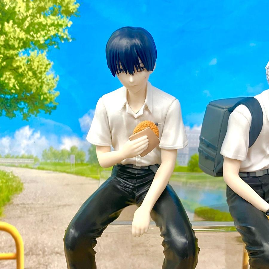 Hikaru 13.5cm/5.31in ga Shinda Natsu Anime Figure Indou Hikaru Action Figure Yoshiki Tsujinaka Figurine PVC Collection Model Toy