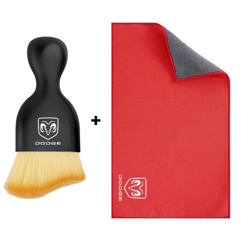 Мягкая щетка для чистки салона автомобиля, полотенце для мойки автомобиля, чистящая салфетка из микрофибры для Dodge SRT Charger Hellcat Challenger 1500 durango Journey Caravan