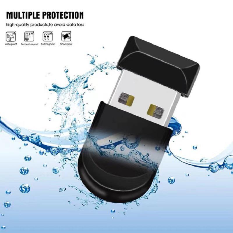 Мини USB-флеш-накопитель: Высокоскоростные 16 ГБ, 32 ГБ, 64 ГБ, 128 ГБ с бесплатной гравировкой логотипа и водонепроницаемым корпусом