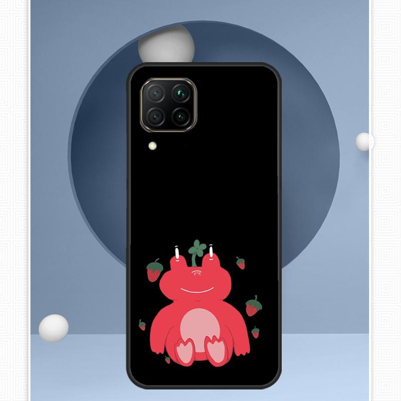 Коттеджкор Фрукты Клубника Лягушка Для Huawei Nova 12s 12i 11i 8i Y91 Y60 Y70 Y72 Y90 Y61 9 10 SE P20 P40 Lite P30 P60 Pro Чехол