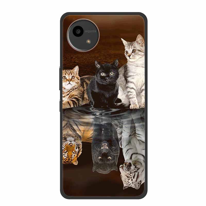 For SHARP AQUOS WISH4 Case Luxury TPU Soft Silicone Phone Cases Back Cover for Sharp Aquos Wish 4 Shockproof Love SH-52E Coque