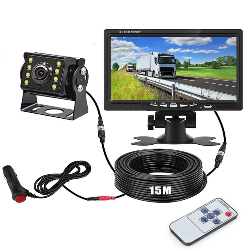 Reversing Camera Kit Car Play Monitor Rear View Monitor Supports Rearview Camera High-Definition