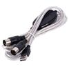Out for Keyboard PC MIDI Interface MIDI Cable MIDI to USB Cable USB IN-OUT Converter Drum Adapter