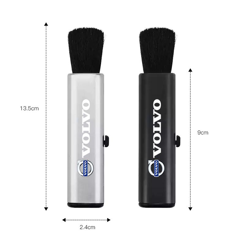 Car Interior Cleaning Tools Retractable Soft Wool Brush For Volvo EX30 XC60 XC40 V60 V40 XC90 XC70 V50 S60 V70 S90 Olestar AWD
