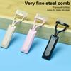 2 шт., расческа-разделитель для ресниц с металлическими зубцами, резная расческа для определения ресниц, аппликатор для туши, инструмент для женщин и девочек, принадлежности для макияжа, подарок на день рождения