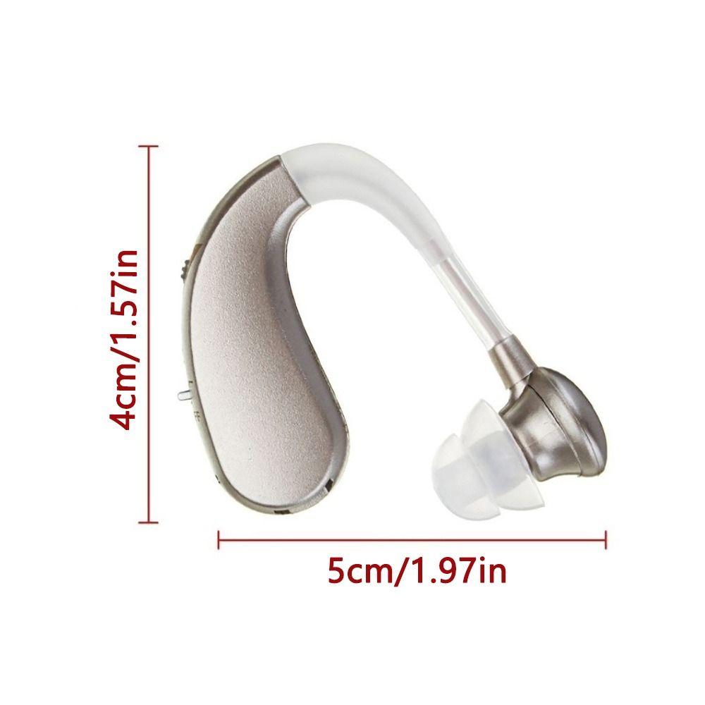 Mini Size Sound Amplifier USB Recharging Wireless Ear Aids Moderate To Severe Loss