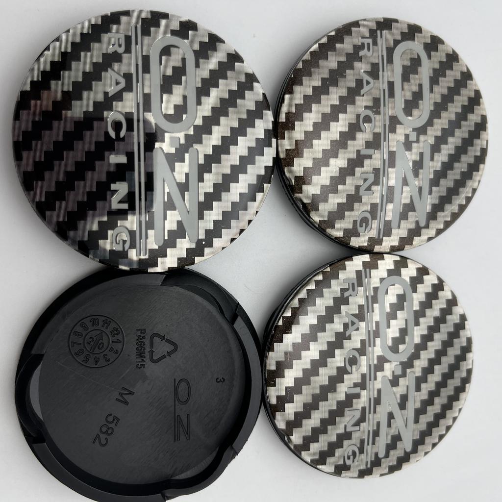 4Pcs 55mm M582 Car Wheel Caps With O.Z OZ Racing Sport Emblem Logo Rim Hubcaps Cover Badge Styling Accessories For VW Golf Polo
