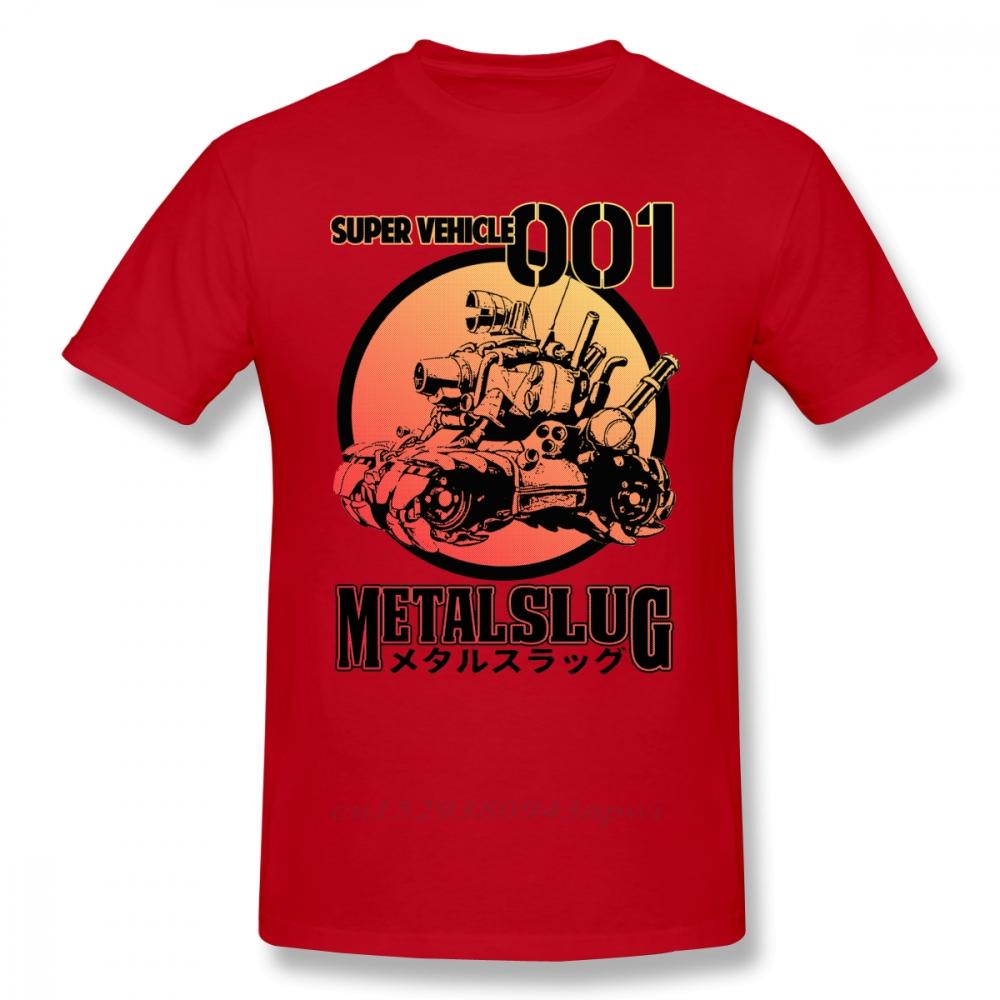 Metal Slug T Shirt Super Vehicle TShirt Fashion Graphic Tee Shirt 100 Cotton Unisex 3xl ShortSleeve Funny Tshirt