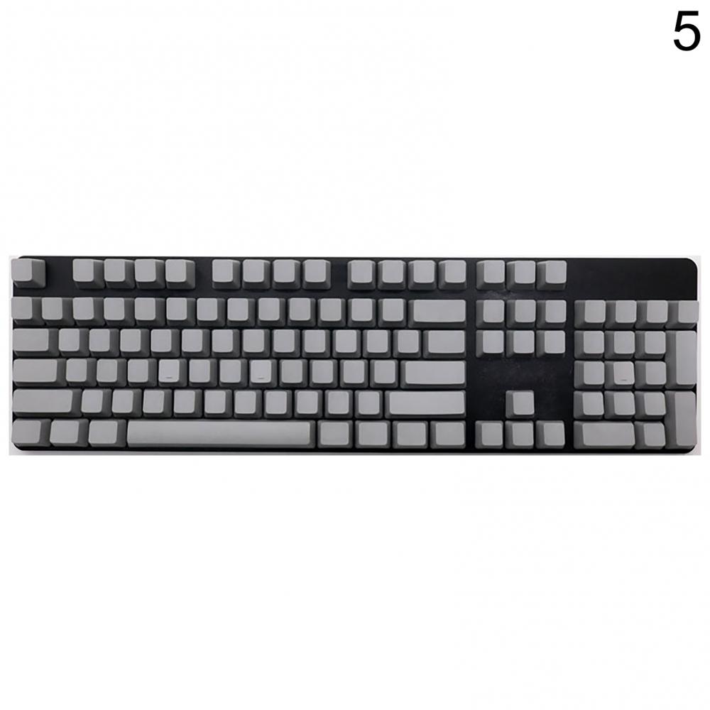 Universal Mechanical Keyboard Mechanical Keycaps 108Pcs PBT Lightproof No Letters Key Caps Replacement For Cherry MX Keycaps
