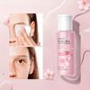 Sakura Makeup Remover Water, Plant Extracts Cleansing Water 100ml/ 3.38oz Face Eye Lip Cleansing Liquid Refreshing Cosmetic