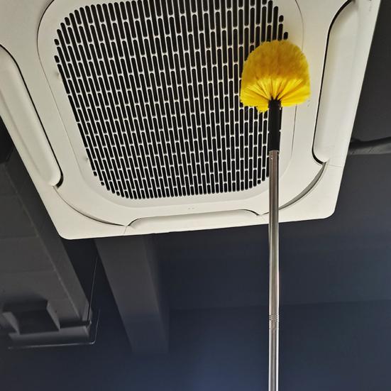 Щетка для удаления пыли Паутина Пылесос Телескопический стержень Удобная многоразовая уборка