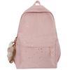 New schoolbag, high-aesthetic Japanese INS fresh and sweet backpack, lightweight travel large-capacity backpack for middle and high school students