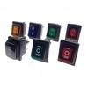 2Pcs KCD4 16A 125V 20A 250v Waterproof Heavy Duty Toggle Switch Illuminated Latching 4pins On Off Emergency Marine Rocker Switch