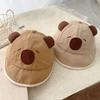 Spring Summer Newborn Bonnet Cute Capybara Sunscreen Hat New Baby Bucket Hat  1-3y
