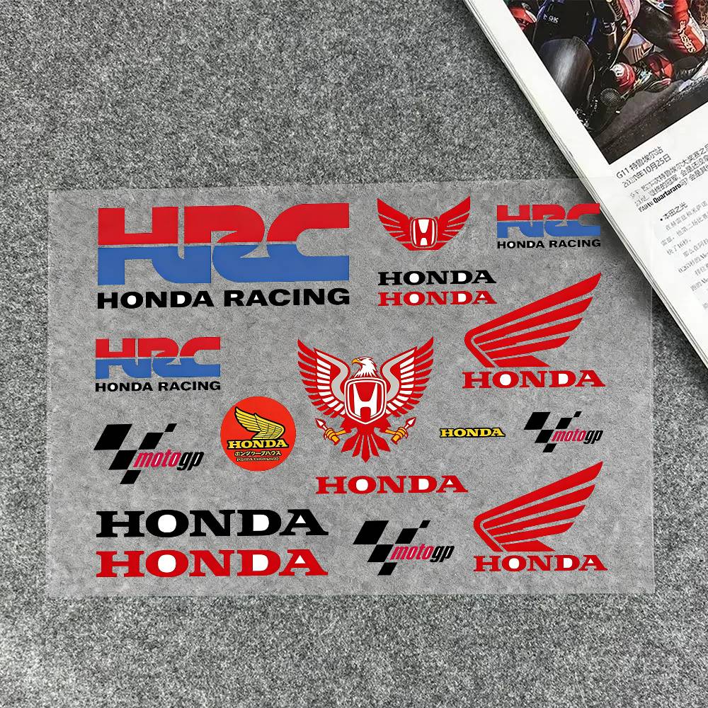 Светоотражающие наклейки для мотоцикла Honda, 3M, Предупреждение о безопасности ночью в темноте, Шлемы для скутера BO8