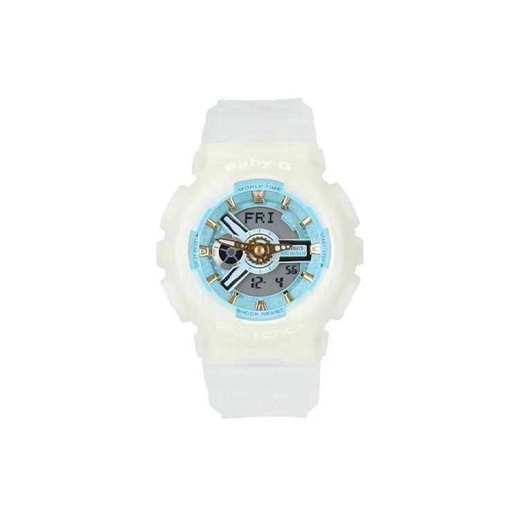 CASIO Women's BABY-G Blue Watch BA-110SC-7A (Unisex) Japanese Korean Watches BA 110SC 7A