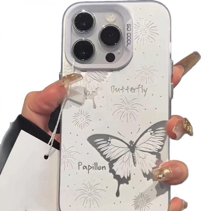 3D чехол-бабочка для iPhone 12-16 Pro Max