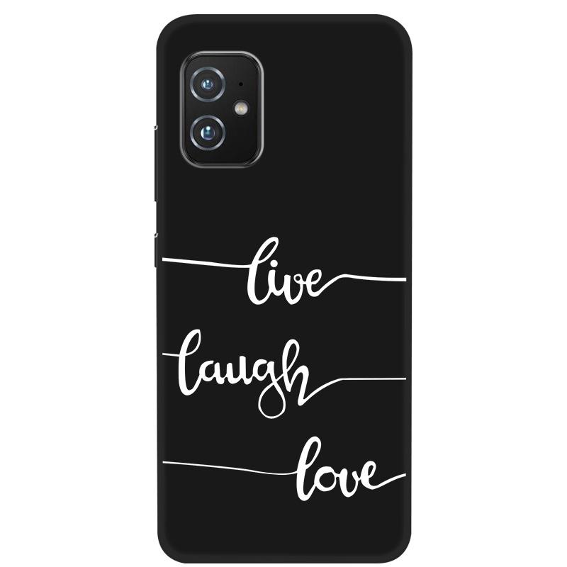 Черный силиконовый чехол для Asus Zenfone 8 ZS590KS Чехол Мягкая задняя крышка Coque для чехла телефона Asus Zenfone 8 ZS590KS Zenfone8 Funda
