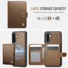 For Samsung Galaxy A36 5G Case JEEHOOD J09 RFID Blocking Card Holder Leather Back Phone Cover Magnetic Case