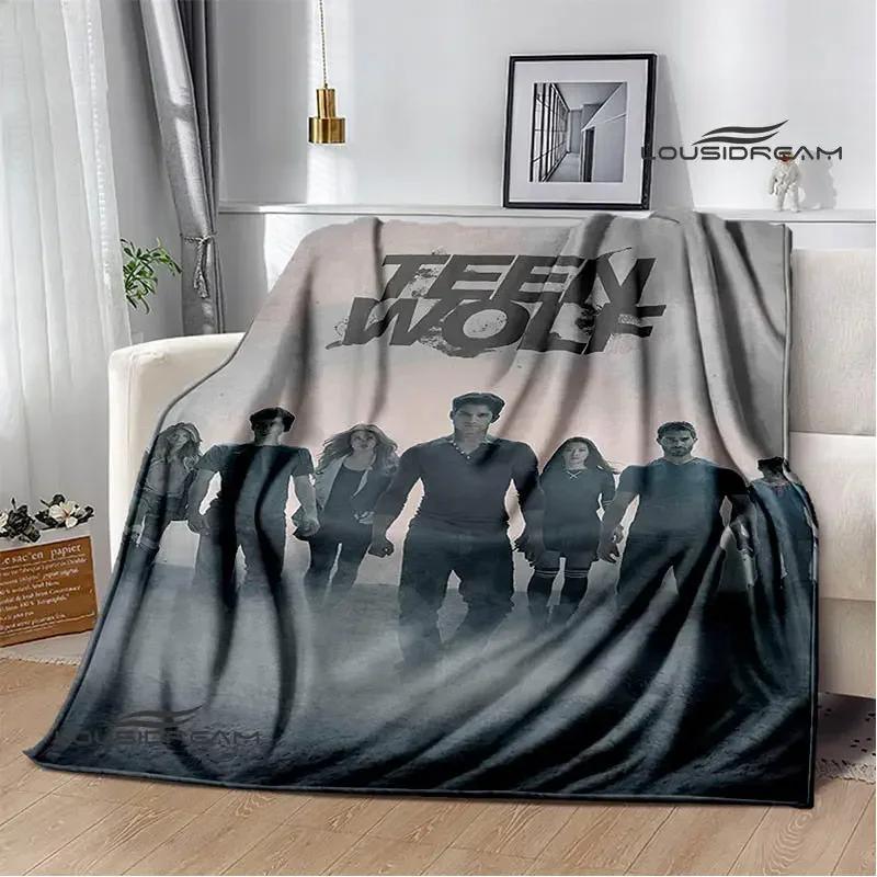 Movie Teen Wolf printed BlanketS Picnic blanket Warm blanket Soft and comfortable Home travel blanket bed linings birthday gift