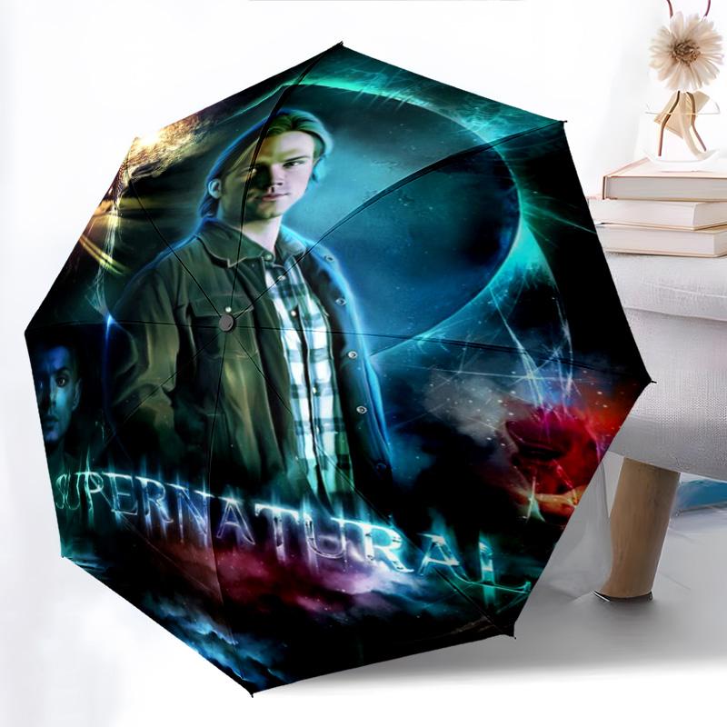 Supernatural Forces Unleashed Folding umbrella Umbrella Suitable for all seasons light outdoor Three folds