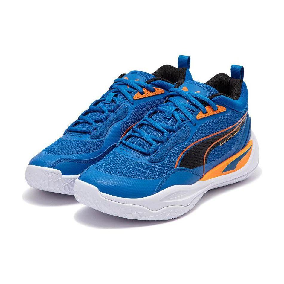 Puma Мужские кроссовки Playmaker Pro Knicks Blue Royal Vibrant-Orange 377572-09