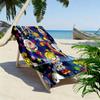 Rainbow Brite Cartoon Print Beach Towel, Large Soft Quick Dry Towel for Beach Camping Swimming