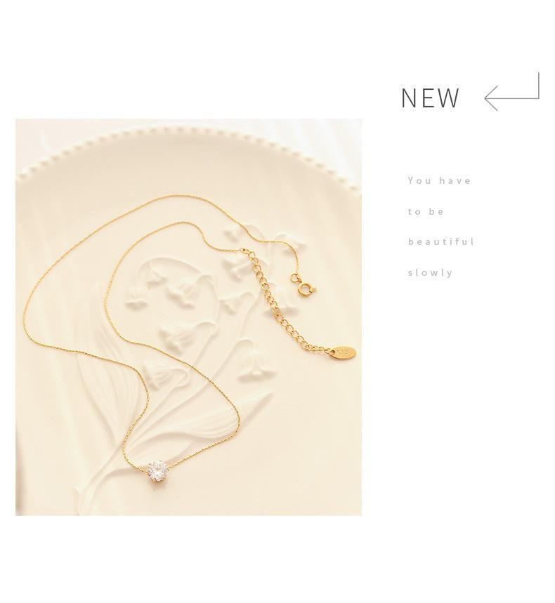 Элегантное ожерелье с цирконами и бриллиантами на ключице: Романтичный, модный дизайн для пар и женщин