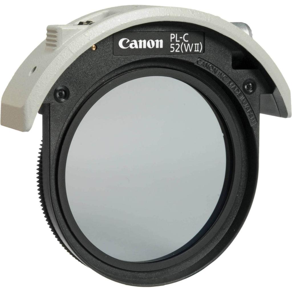 Circular Polarizing Filter 52 for Canon Cameras Drop-in PL-C (WII)