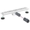 Linear Drain Shower Drain Silver 60 cm Stainless Steel 304