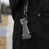 Высокоточный Мини штангенциркуль Многофункциональный Портативный Дизайн Портативная линейка для измерения глубины Стеклобой с отверстием для подвешивания