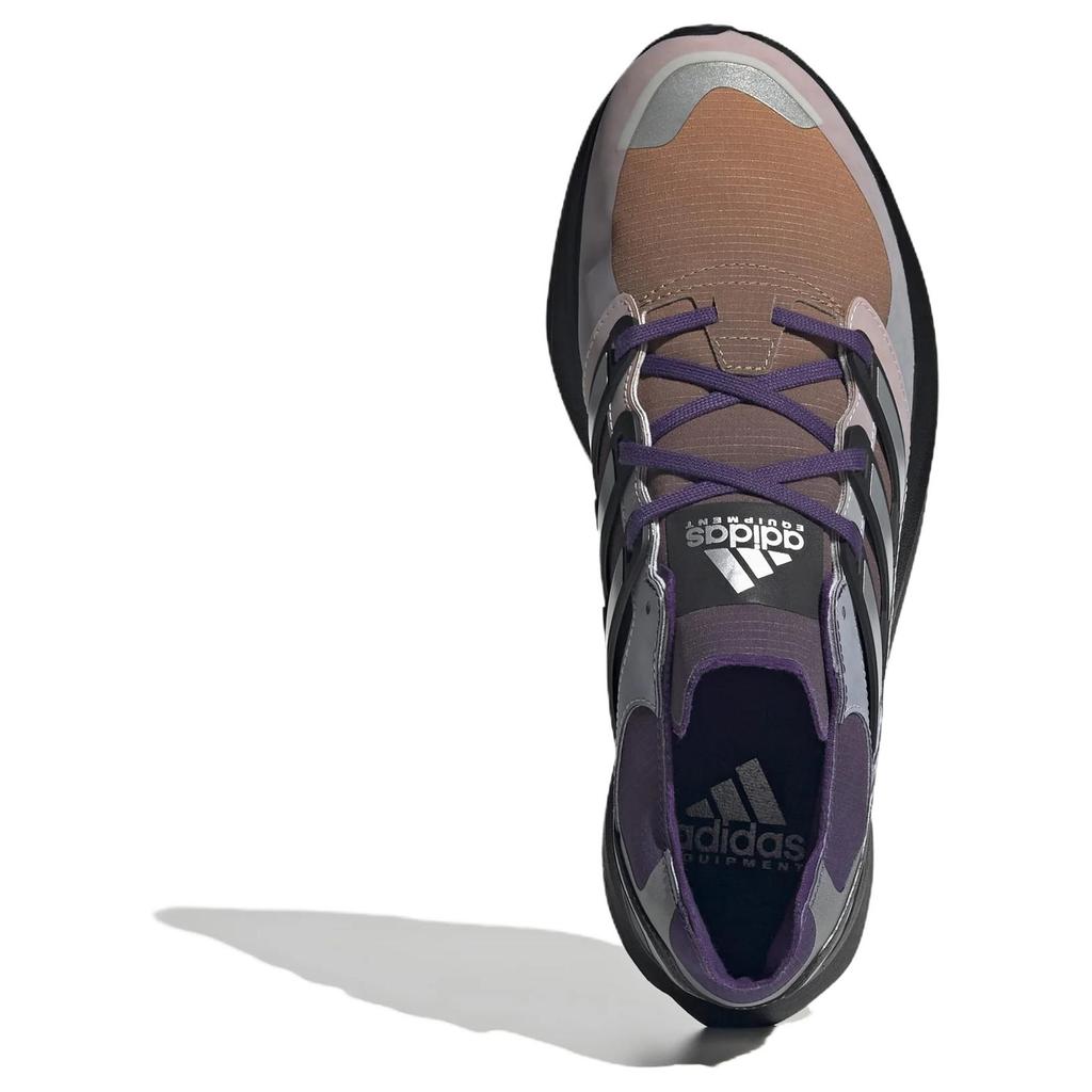 Adidas Оборудование Adios Pro Ржаво-оранжевый Матовый Серебристый Мужские Кроссовки Серо-фиолетовый JQ3271