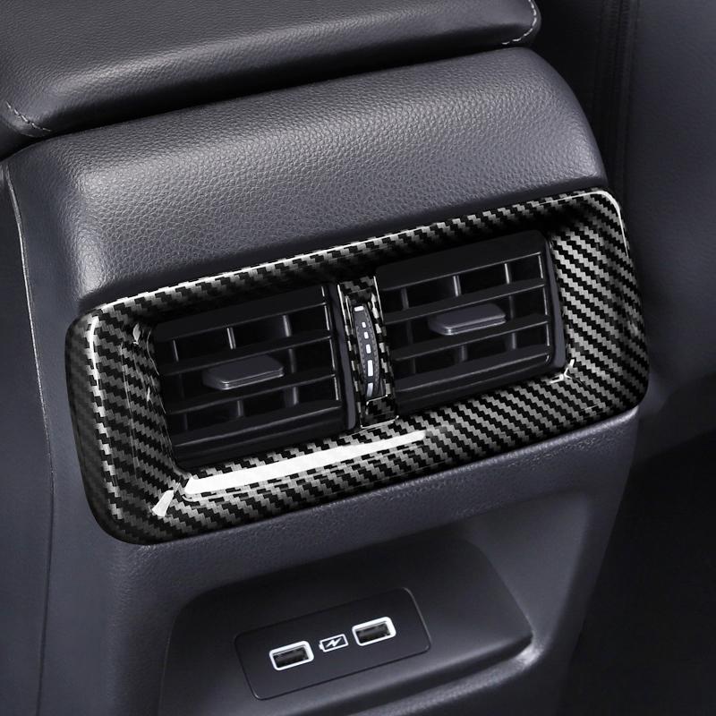 Автомобильные аксессуары для Honda CR-V CRV 6-го поколения 2023 2024 2025 Гибридный ABS Задний подлокотник Воздуховод Отделка Панель Накладка Накладка Рамка Наклейка