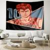 SLAM DUNK Print Tapestry - Portable Wall Decor Cloth, for Home, Dorm, Travel, Bedroom, Living Room - Ideal Birthday Housewarming Gift