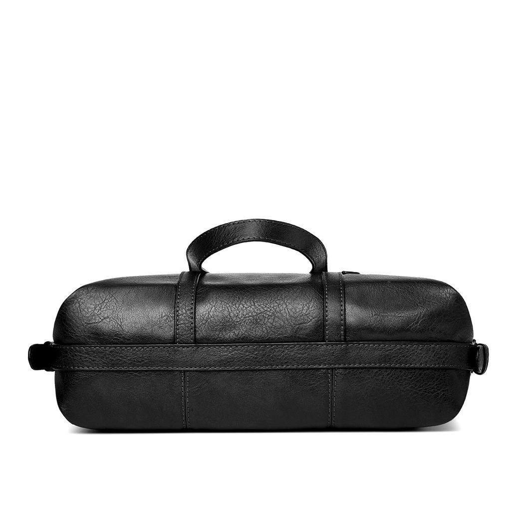 Женская модная мягкая кожаная большая сумка-тоут на одно плечо, ретро-сумка-мессенджер