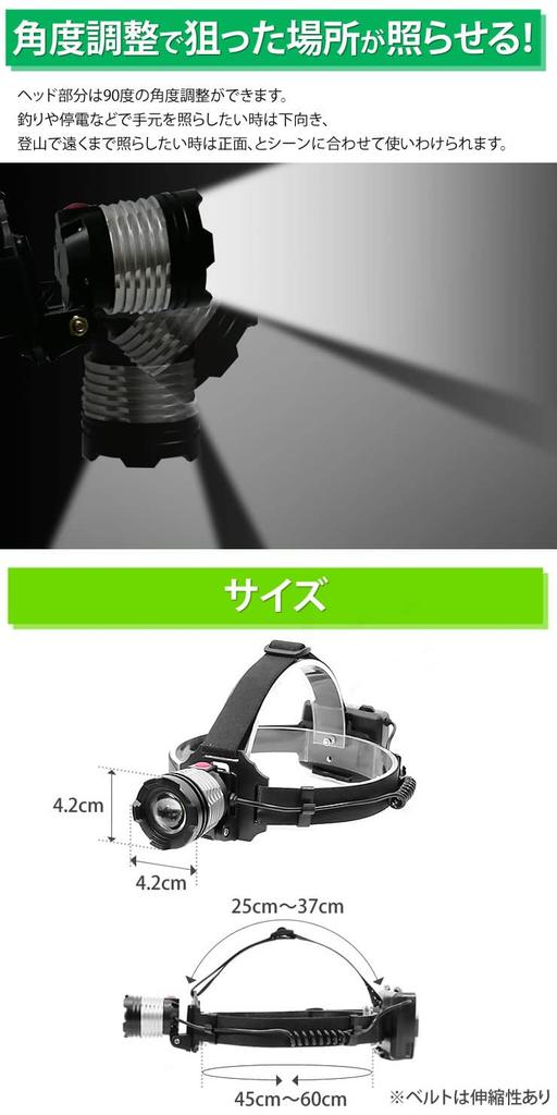 Radweather CREE Chip from the Waterproof LED Light for Disaster Outdoor and Work Headlamp, High-Performance USA, Preparedness, Camping, Activities,