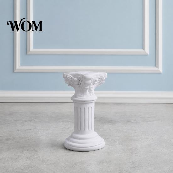 Roman Column Ornaments Ornaments, Resin Greek Architectural Sculptures, Classic Pillar Classical Decorations for Office Desktop Home Garden