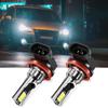 2pcs H11 H8 12SMD 110W LED Fog Light Car Headlight For Golf  Passat Jetta CC Polo Touran Tiguan Eos Sharan Scirocco